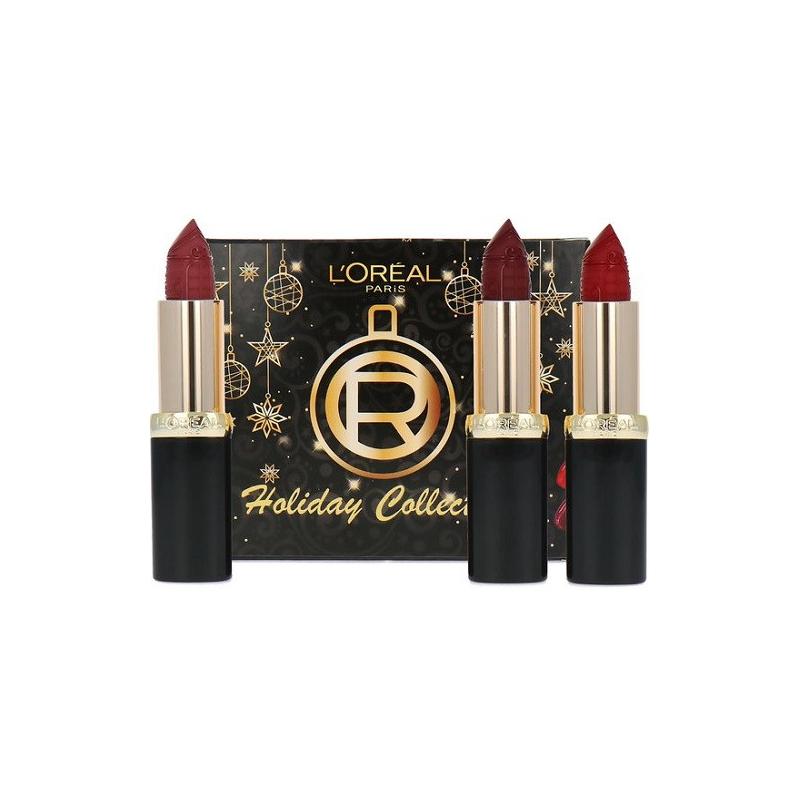 Set 3 Ruj Buze, Loreal, Color Riche, Holiday Collection
