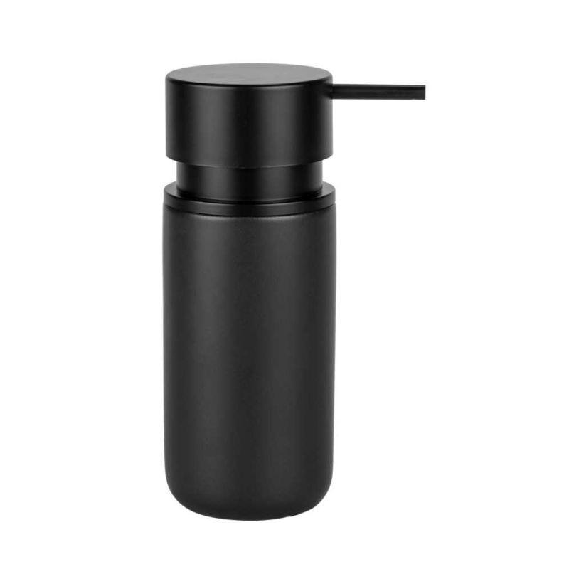 Dispenser pentru sapun lichid, din ceramica, negru, 0,25 litri Silo Wenko Black Outdoor Kitchen 55035100