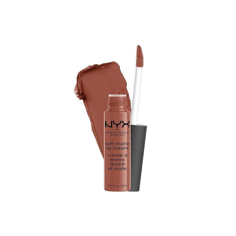 Ruj de Buze Mat, NYX Professional Makeup, Soft Matte Lip Cream, 60 Leon, 8 ml