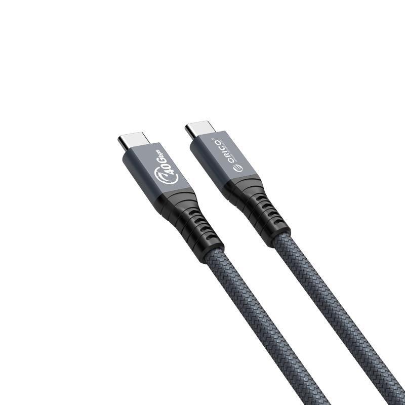 Cablu USB Orico TBZ4 Thunderbolt 4 0.8m gri