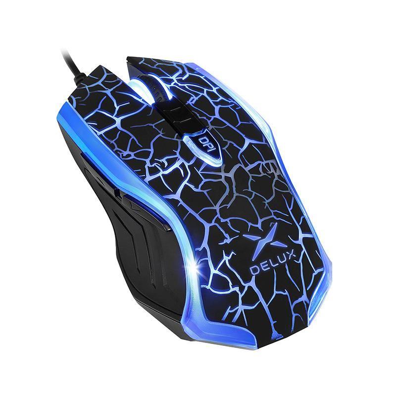 Mouse gaming Delux M557 negru