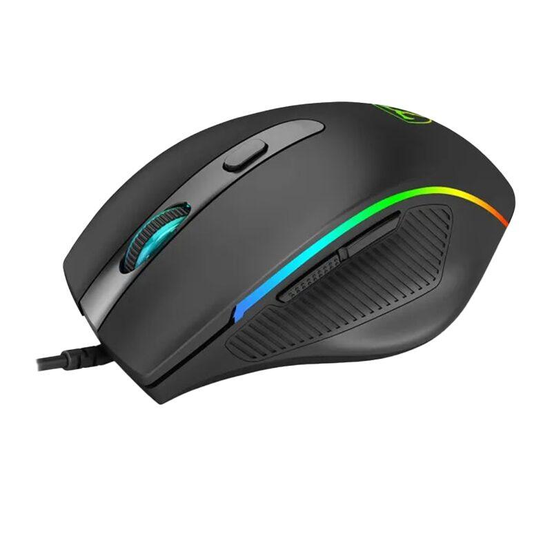 Mouse gaming T-Dagger Recruit2 negru iluminare RGB