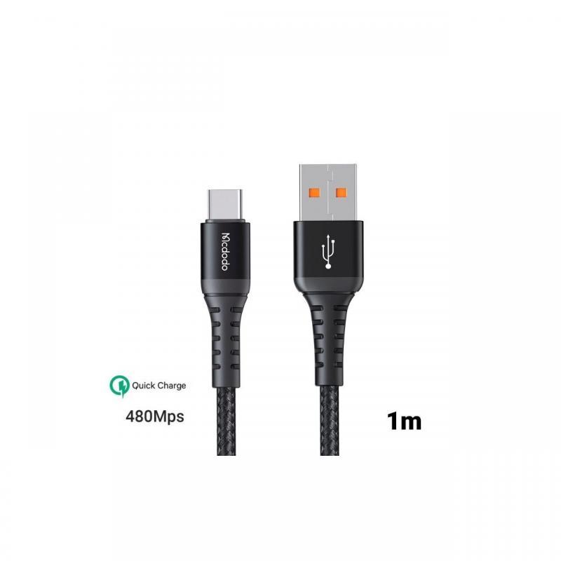 Cablu Mcdodo Buy Now Series USB la Type-C,3A, 1m, Black