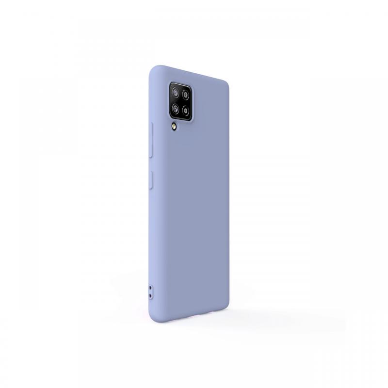 Husa Samsung Galaxy A42 Lemontti Silicon Soft Slim Lavender Gray