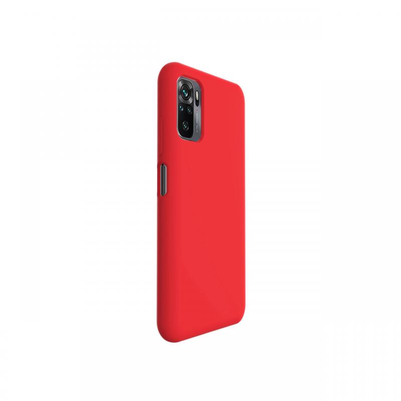 Husa Xiaomi Redmi Note 10 5G Lemontti Liquid Silicon Red