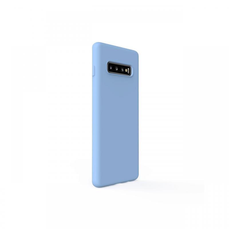 Husa Samsung Galaxy S10 G973 Lemontti Silicon Soft Slim Light Blue