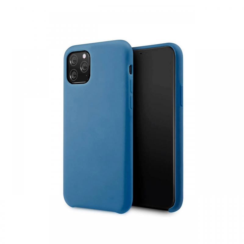 Husa iPhone 12 / 12 Pro Lemontti Silicone Lite Albastru