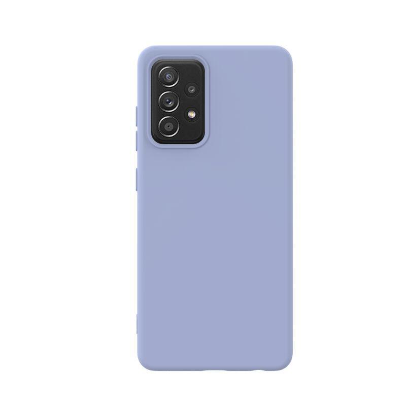 Husa Samsung Galaxy A72 / A72 5G Lemontti Silicon Soft Slim Lavender Gray