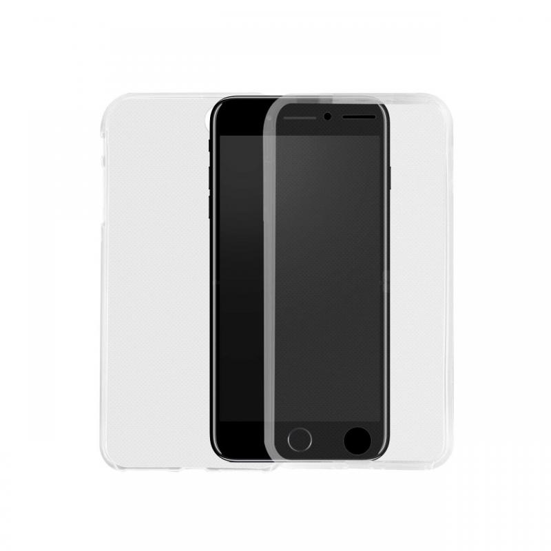 Husa iPhone 7/8/SE2020/SE2022 Lemontti Silicon Full Cover 360° Transparent