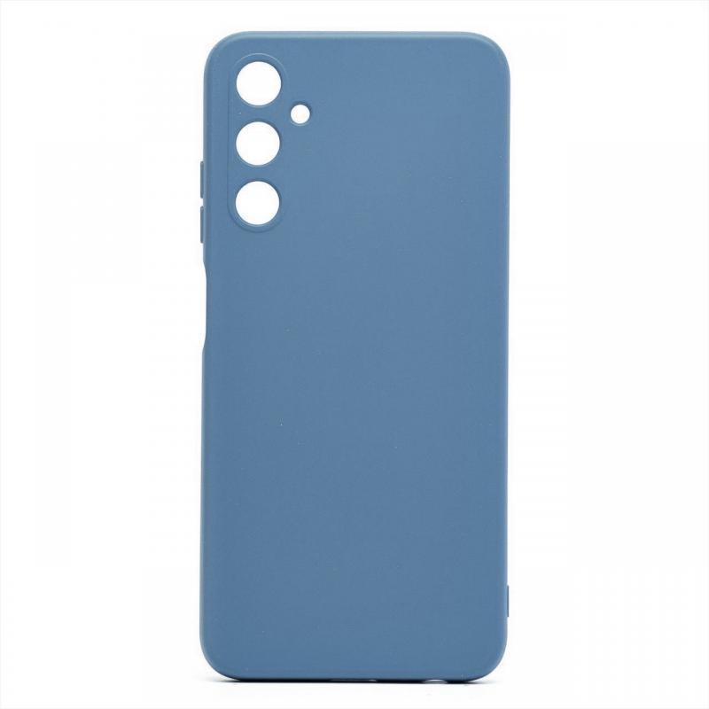 Lemontti Husa Silicon Soft Slim Samsung Galaxy A05s Lavender Gray (material mat si fin, captusit cu microfibra)