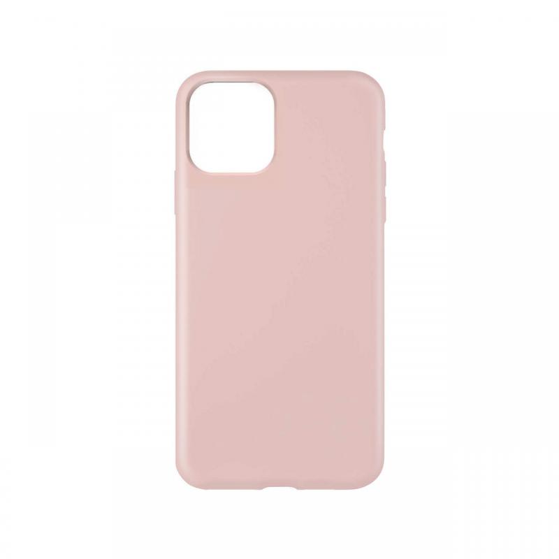 Husa iPhone 11 Pro Max Lemontti Liquid Silicon Pink Sand