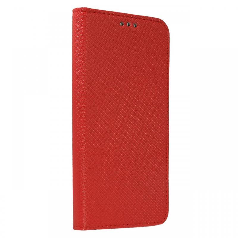 Lemontti Husa Book Smart Magnet Samsung Galaxy A15 / A15 5G Rosu