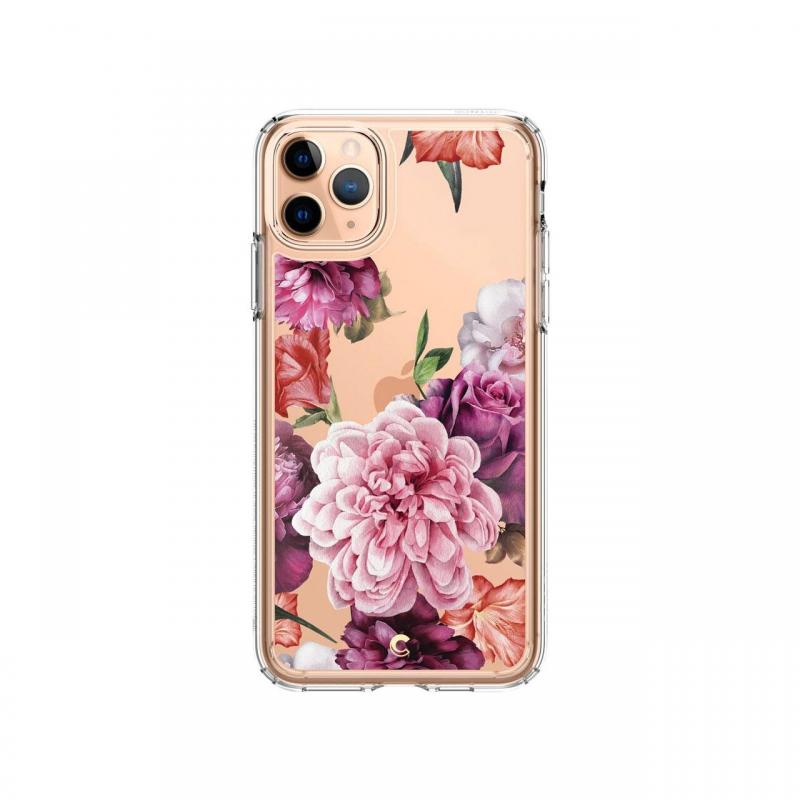 Husa iPhone 11 Pro Cyrill by Spigen Cecile Series Rose Floral