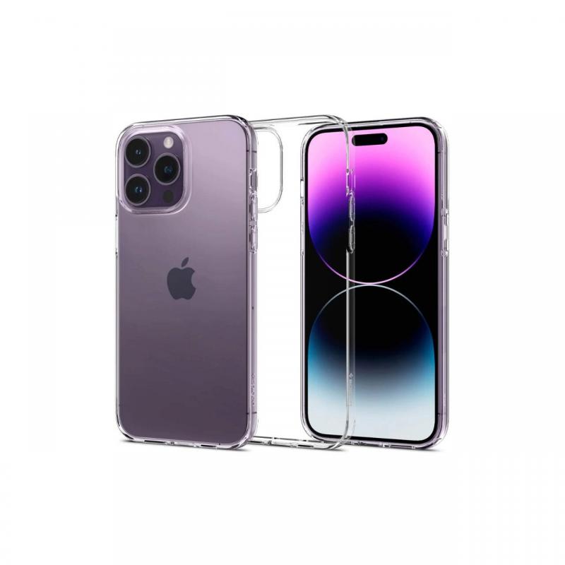 Husa Spigen Liquid Crystal iPhone 14 Pro Max Crystal Clear