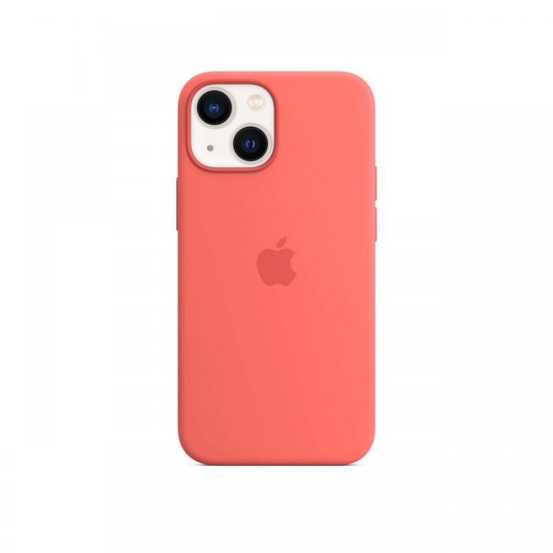 Husa Original iPhone 13 Apple Silicon, MagSafe, Pink Pomelo