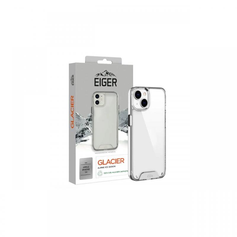 Husa iPhone 13 / 14 Eiger Glacier Case Clear