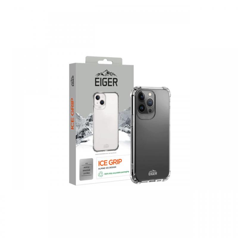 Husa iPhone 14 Pro Eiger Ice Grip Clear