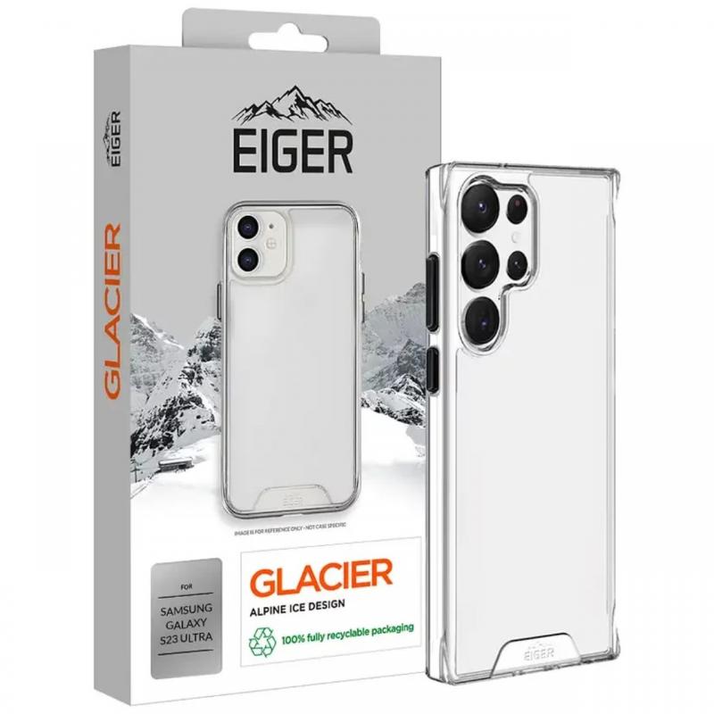 Eiger Husa Glacier Case Samsung Galaxy S23 Ultra Clear