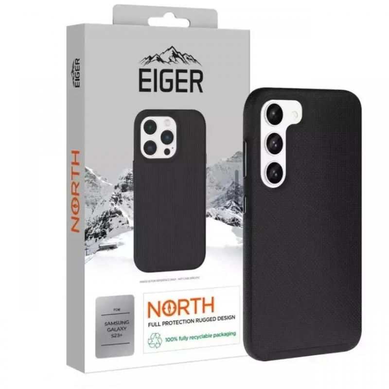 Eiger Husa North Case Samsung Galaxy S23 Plus Black