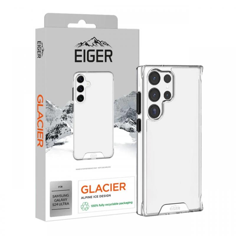 Eiger Husa Glacier Case Samsung Galaxy S24 Ultra Clear