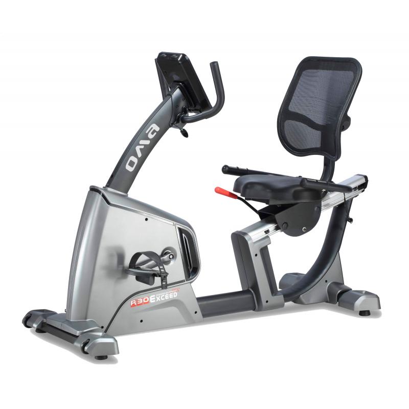 Bicicleta de Exercitii, Oma Fitness Exceed R30, electromagnetic, LCD, reglare ghidon si scaun, greutate maxima utilizator 150 kg