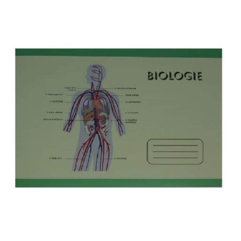  Caiet Biologie Format B5, 24 File, Dictando, Veline 