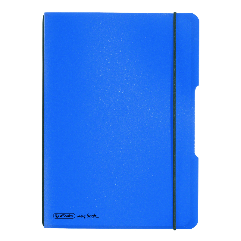  Caiet My.book Flex A4 40f Dictando Coperta Albastru Elastic Negru 