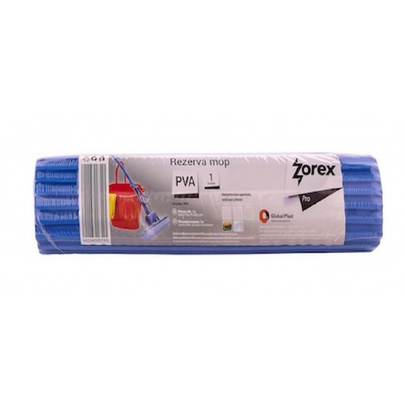  Rezerva Mop PVA Zorex Pro, Latime 27 cm, Model Albastru 