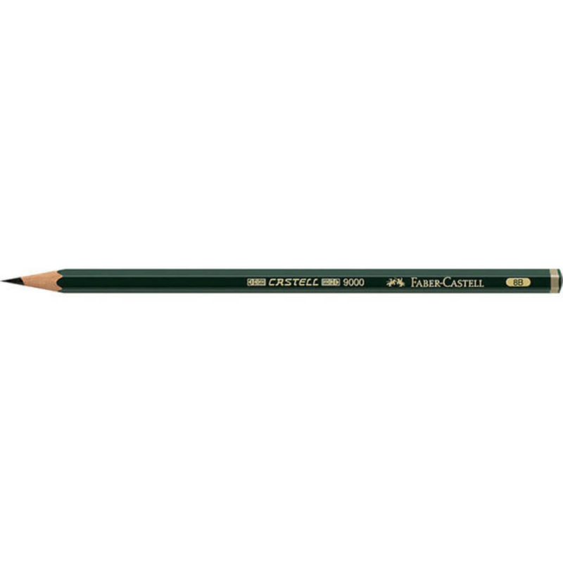 Creion Grafit Faber – Castell 9000, Duritate Mina 8B