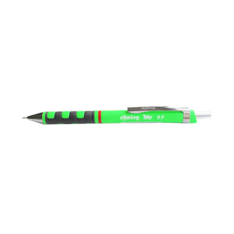 Creion Mecanic Tikky Rotring, Mina 0.5 mm, Verde Neon