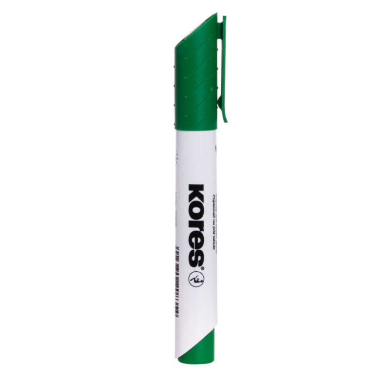 Marker pentru Whiteboard Kores, Varf de 3 mm, Verde