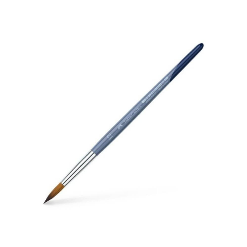  Pensula Par Sintetic Faber-Castell Creative Studio, Numarul 12, Varf Rotund 