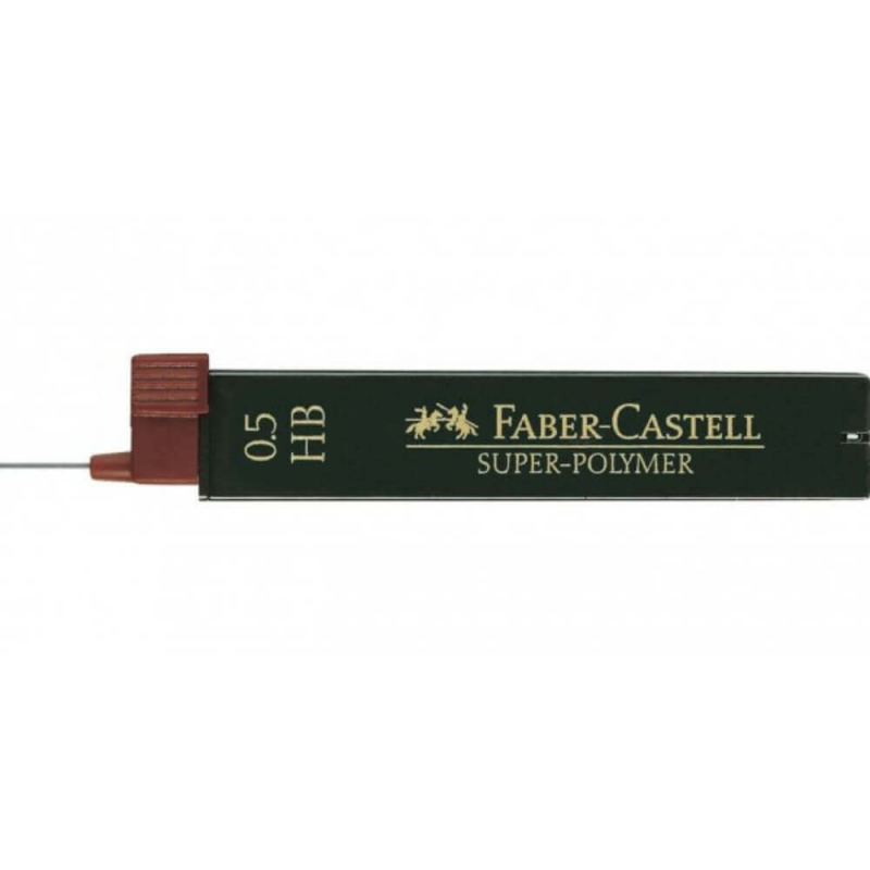 Mina Creion Mecanic Faber – Castell Super – Polymer, Mina 0.5 mm, HB