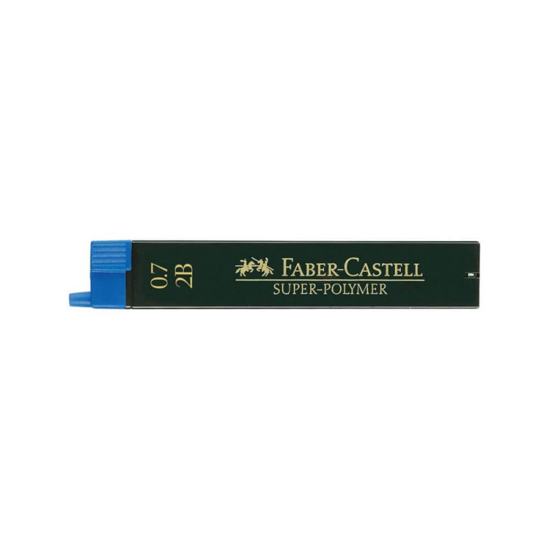Mina Creion Mecanic Faber – Castell Super – Polymer, Mina 0.7 mm, 2B