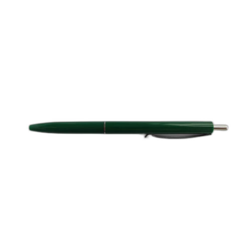 CASA OFFICE Pix Tip K15, Varf de 0.5 mm, Mecanism si Corp din Plastic de Culoare Verde, Culoare Mina Albastra