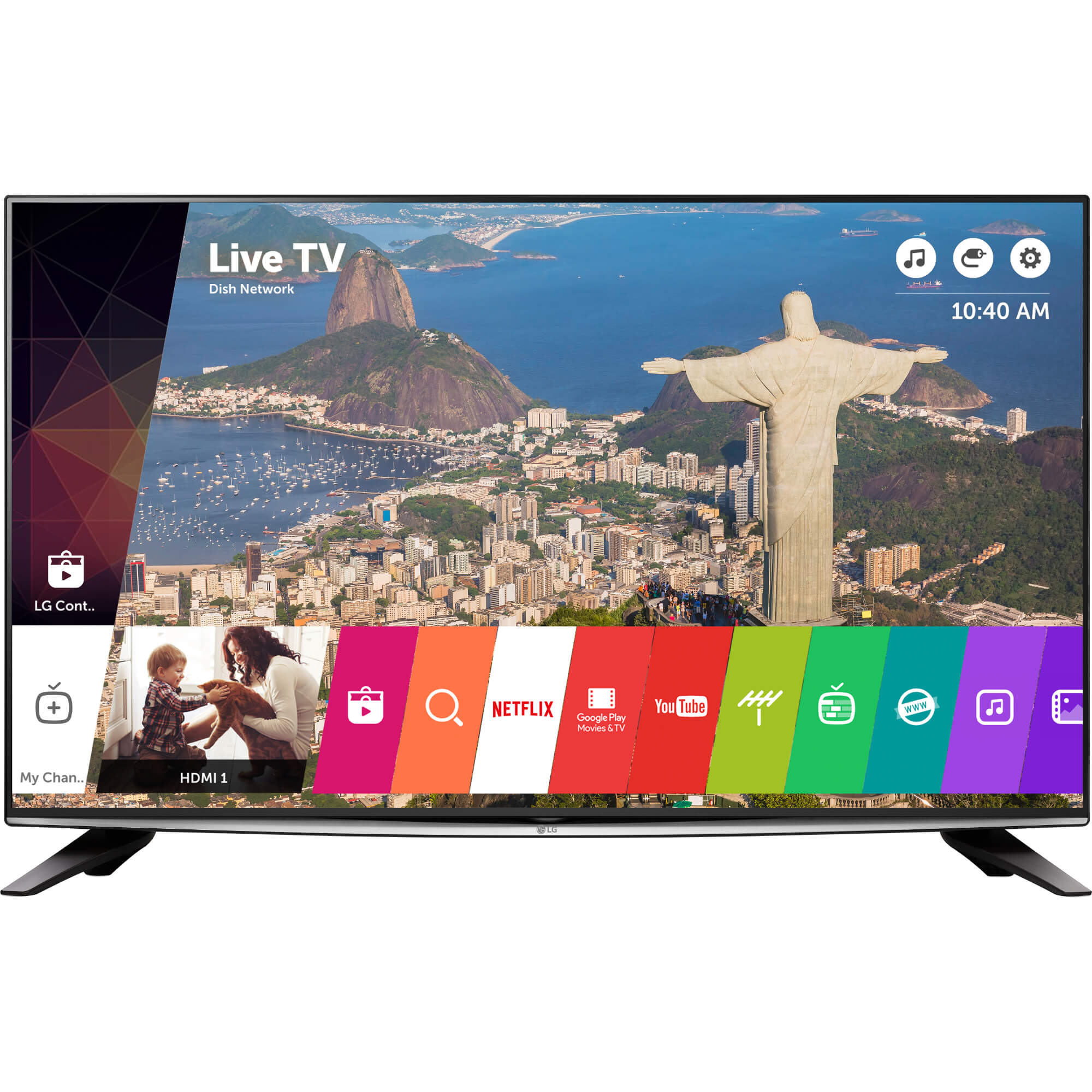 Televizor Smart LED, LG 58UH635V, 146 cm, Ultra HD 4K
