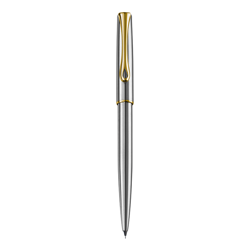Creion Mecanic 0.5mm Diplomat Traveller - Stainless Steel Gold