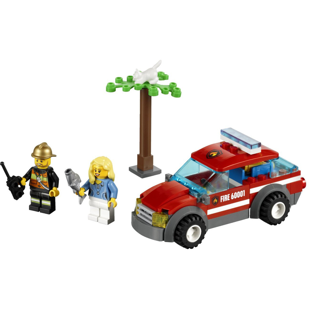  Set de constructie LEGO City - Fire Chief Car 60001 