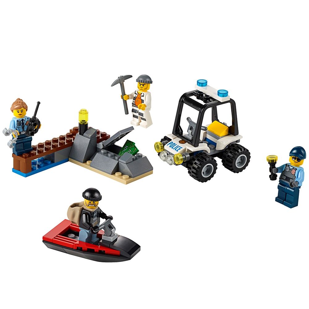  Set de constructie LEGO City Set pentru incepatori - Inchisoarea de pe Insula 