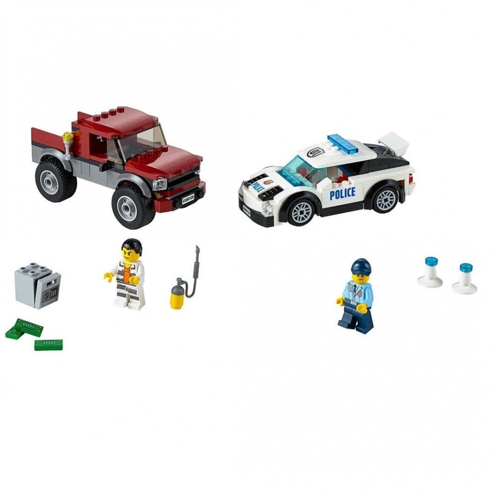  Set de constructie LEGO City Police Urmarirea infractorilor 
