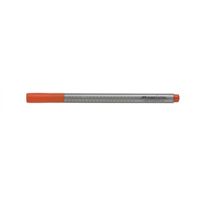 Pix Liner Portocaliu Faber-Castell Grip, 0.4 mm
