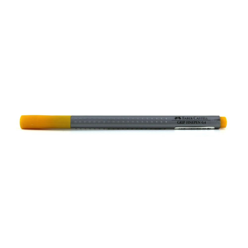 Pix Liner Faber-Castell Grip, 0.4 mm, Galben Inchis