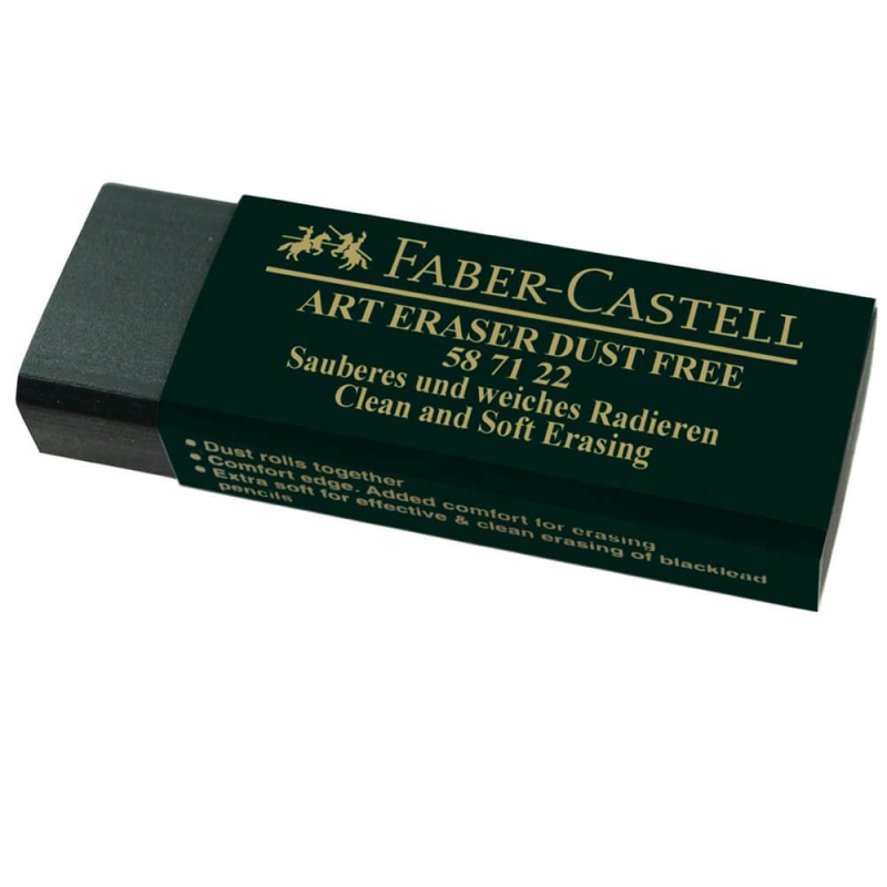 Radiera Faber-Castell Dust Free 20, Neagra