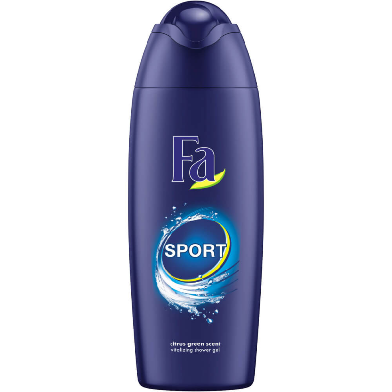  Gel de Dus FA Sport, Parfum Citrice, 250 ml 