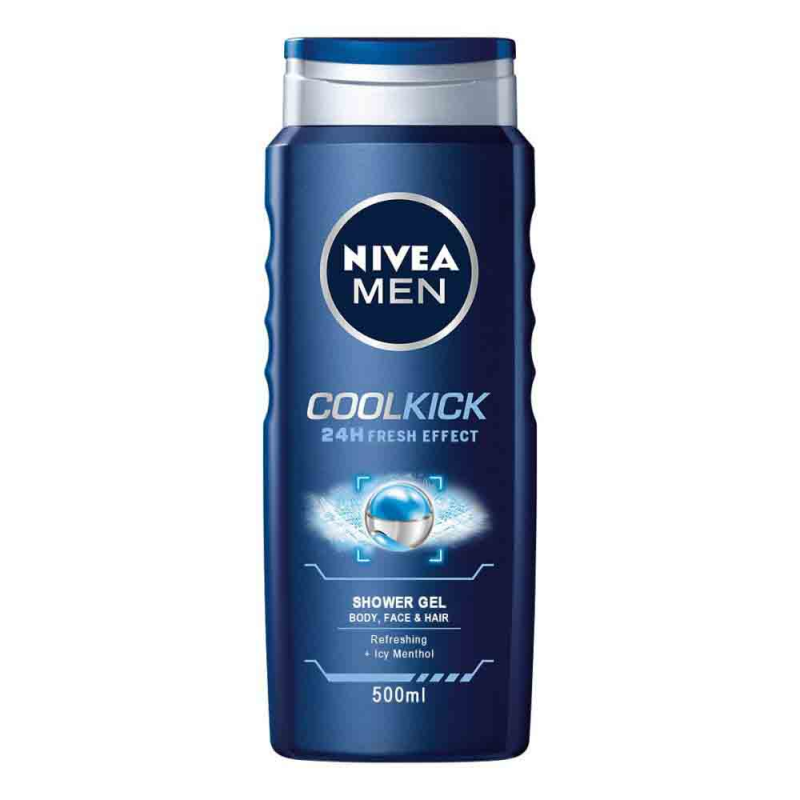  Gel de Dus Nivea Men Cool Kick, 500 ml 