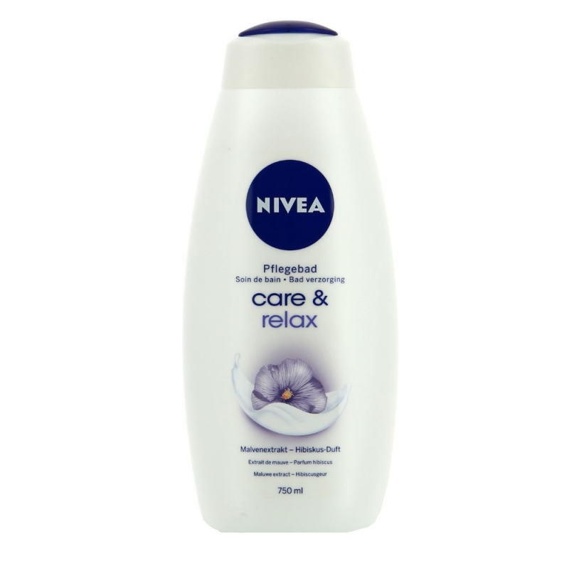  Gel de Dus NIVEA Care & Relax, Cantitate 750 ml, Parfum de Floare de Hibiscus 