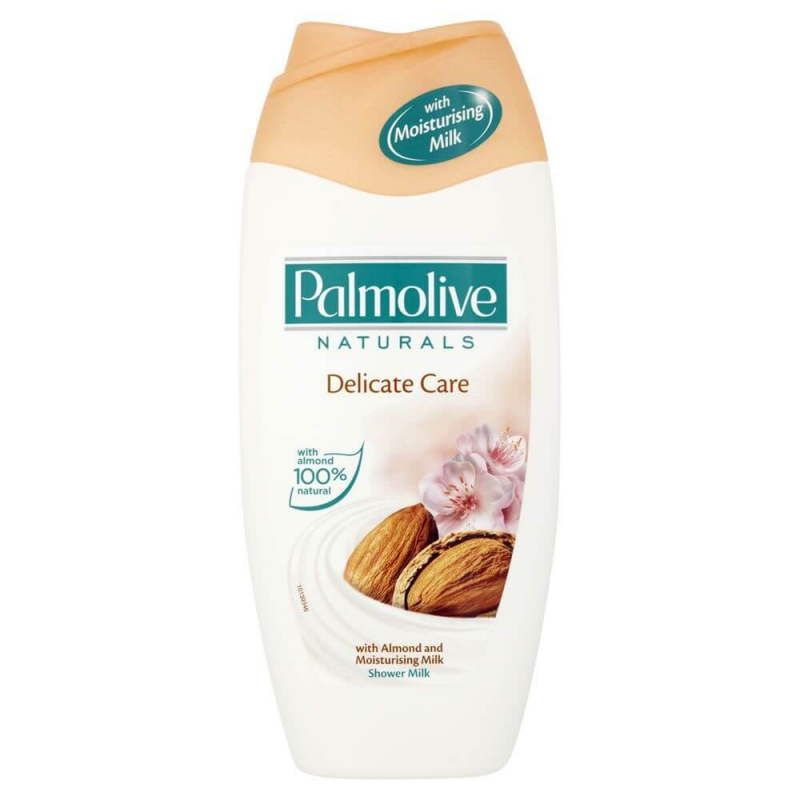  Gel de Dus PALMOLIVE Almond & Milk, Cantitate 500 ml, Cu Extract de Migdale si Lapte 