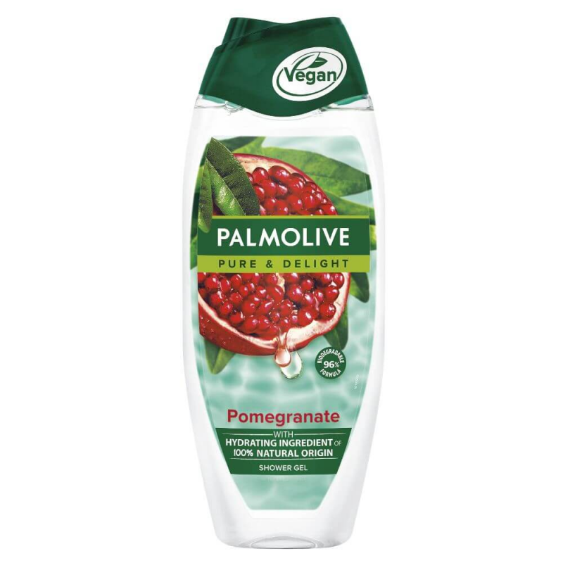  Gel de Dus PALMOLIVE Naturals Pure Pomegranate, 500 ml, Parfum Rodie 