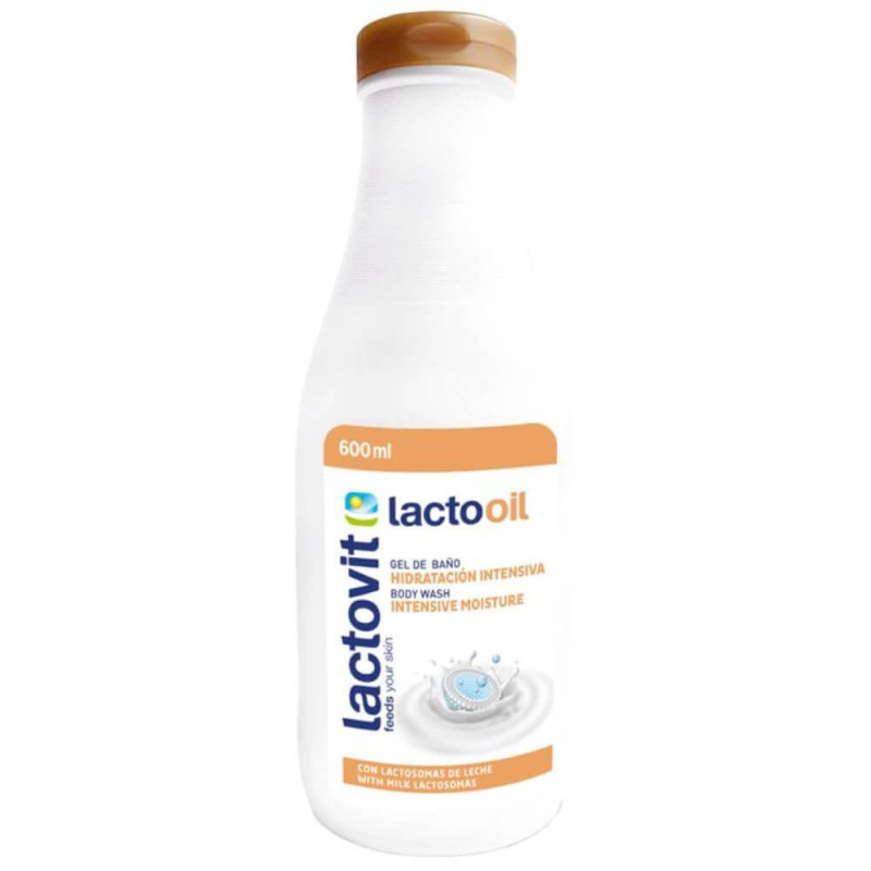  Gel de Dus Hidratant Lactovit Lactooil, 600 ml 