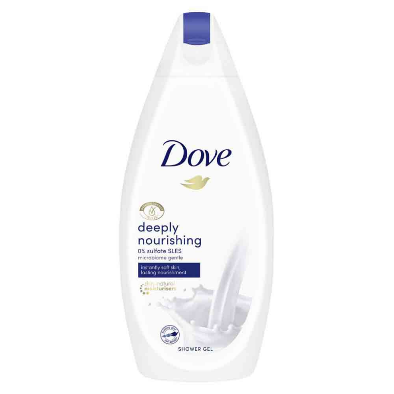  Gel de Dus Dove Deeply Nourishing, 500 ml 